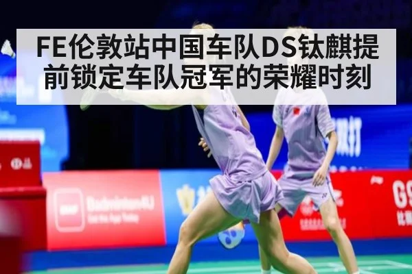 FE伦敦站中国车队DS钛麒提前锁定车队冠军的荣耀时刻